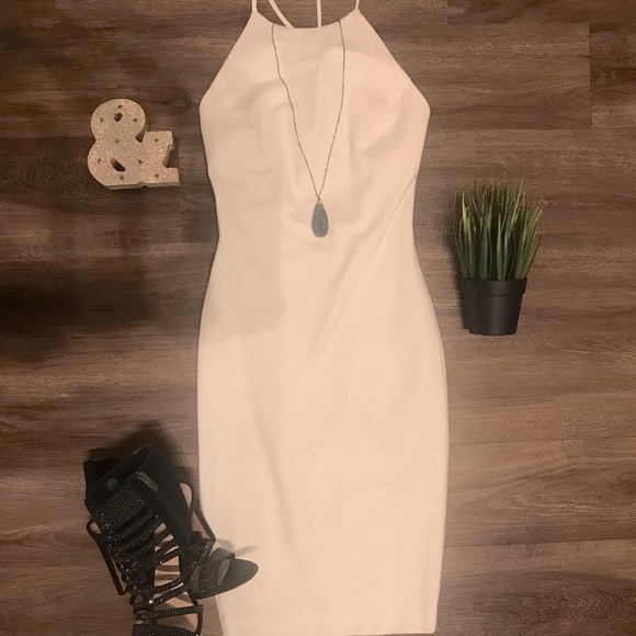 Bless'ed Are the Meek Ivory Fire MIDI Dress - Picture 2 of 12